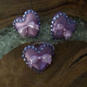 Tarina Tarantino earring and ring set